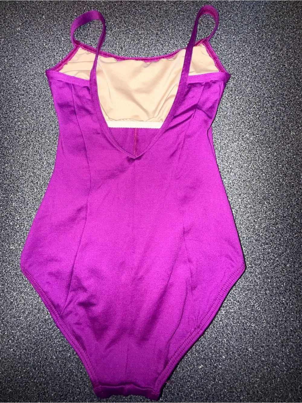 Motionwear Leotard Bright Fuchsia Tank One-Piece Size Adult Petite Small